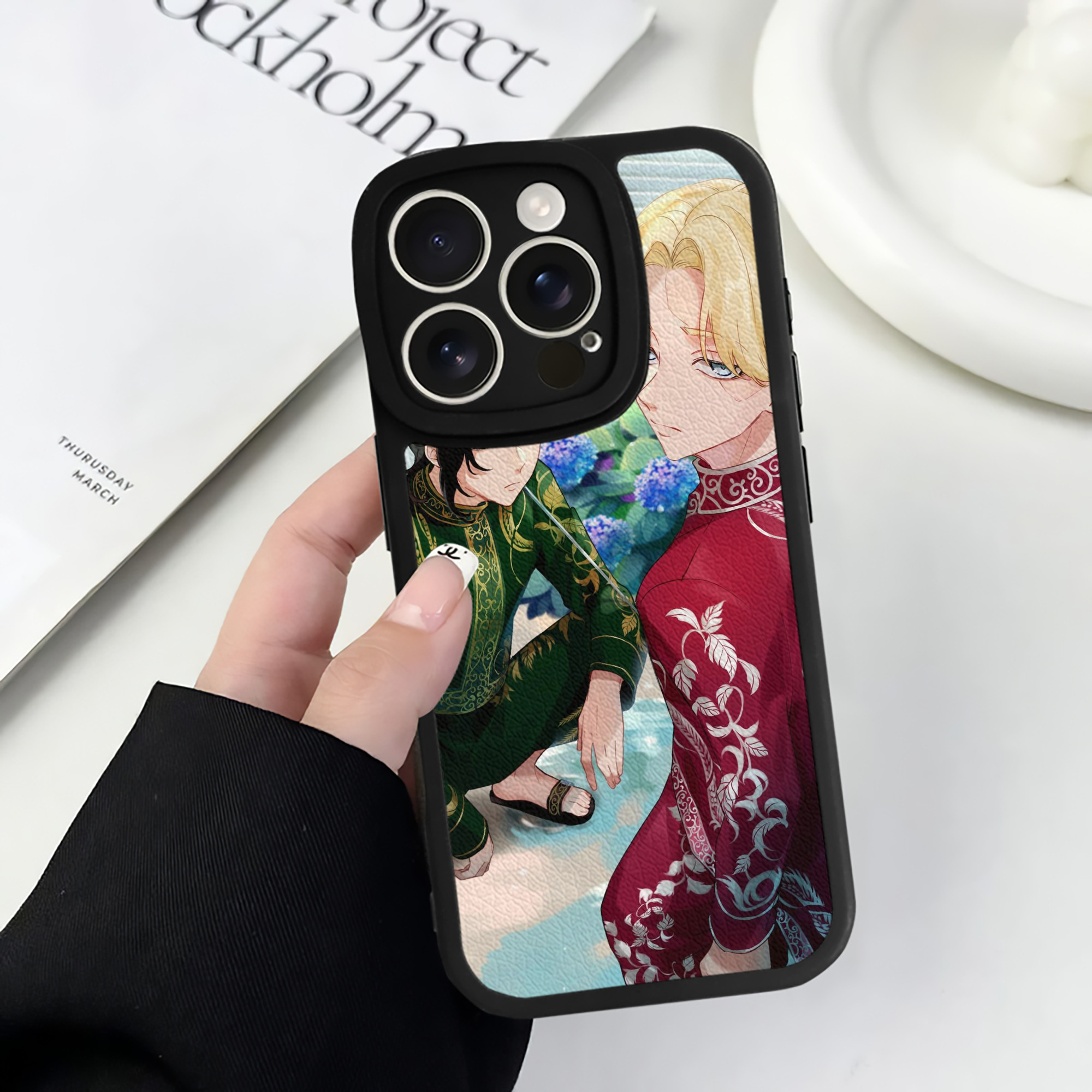 （画像用） 東京リベンジャーズ Tokyo Revengers 【iPhone 16シリーズ対応】シリコンスマホケース（レザー調） 材質：シリコン